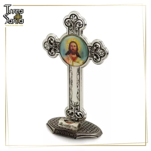 Jesús Mesa Cruz Crucifijo Tierra Santa Tierra