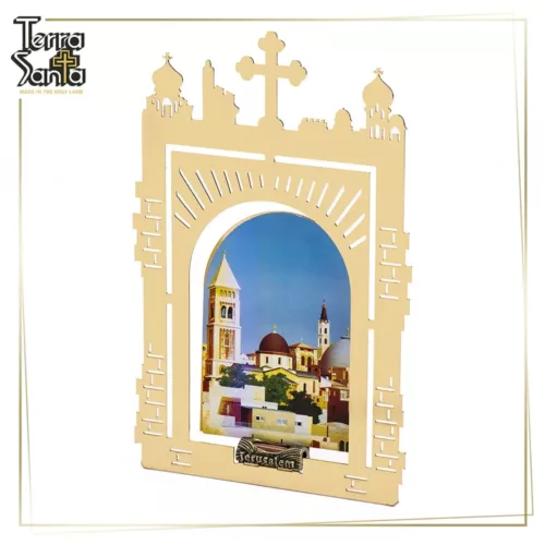 Decoración cristiana ortodoxa de Jerusalén