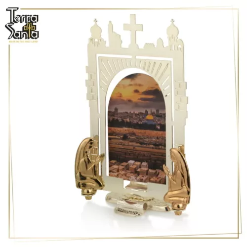 Old City Jerusalem Table Decor Statue Stand