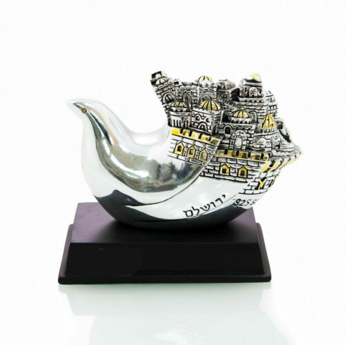 Jerusalén Paloma de la Paz Figurita de Sobremesa Estatua