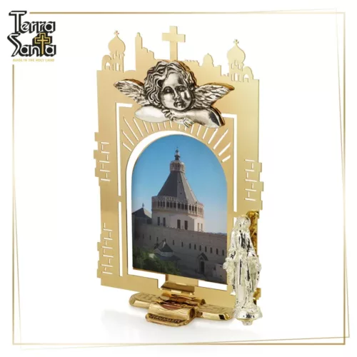 Jesus Church of Annunciation Nazareth Table Decor Stand Holy Land