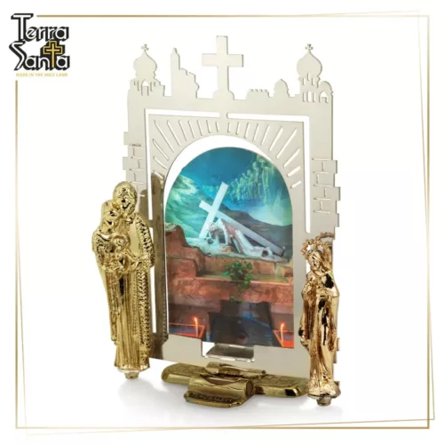 Jesus Cross Crucifix Table decor stand