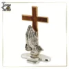 Folded Hands Praying Table Cross rucifix