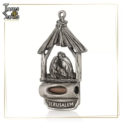 Joseph Mary Baby Jesus Nativity Scene Christmas Tree Ornament Decoration Decor Charm