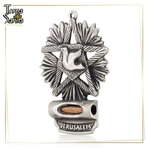 Holy Spirit Jesus Baptism Peace Dove Christmas Tree Ornament Decoration Decor Charm