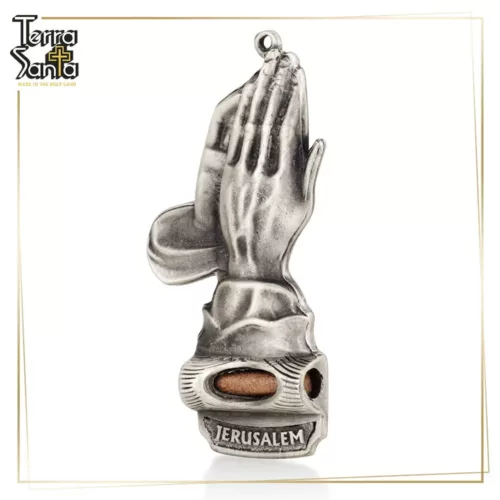 Folded Hands Praying Christmas Tree Ornament Decoration Decor Charm