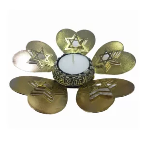 Jewish Star of David Candle Holder