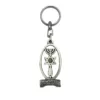 Jesus Fish Ichths Star of David Menorah Keychain Evangelical