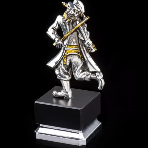 mesa Decoracion Estatua Klezmer Judio Bailando Musicos Hassidicos Europa del Este Yiddish Violin