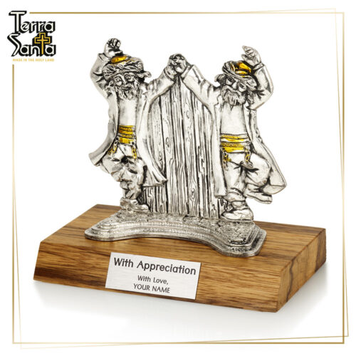 Decoración de mesa Músicos bailarines judíos jasídicos klezmer