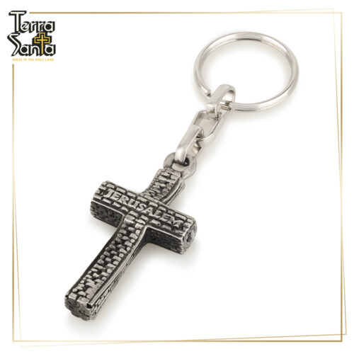 Jerusalem Cross Keychain Keychain